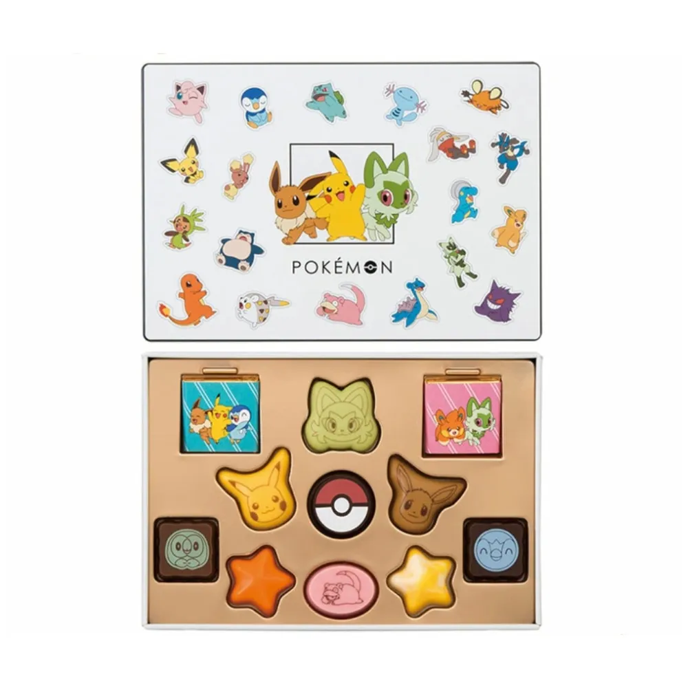 松風屋 2025 寶可夢造型巧克力禮盒 11入 價格比較,價格查詢,歷史價格詳細信息