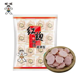 旺旺 紅麴物語 分享包(176公克/8小包)  仙貝 祈福  台灣製 歷史價格詳細信息