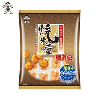 【旺旺】燒米屋六角米燒-鮮蝦味 96G/包(米果 以職人精神注入6重烘烤製法) 歷史價格詳細信息