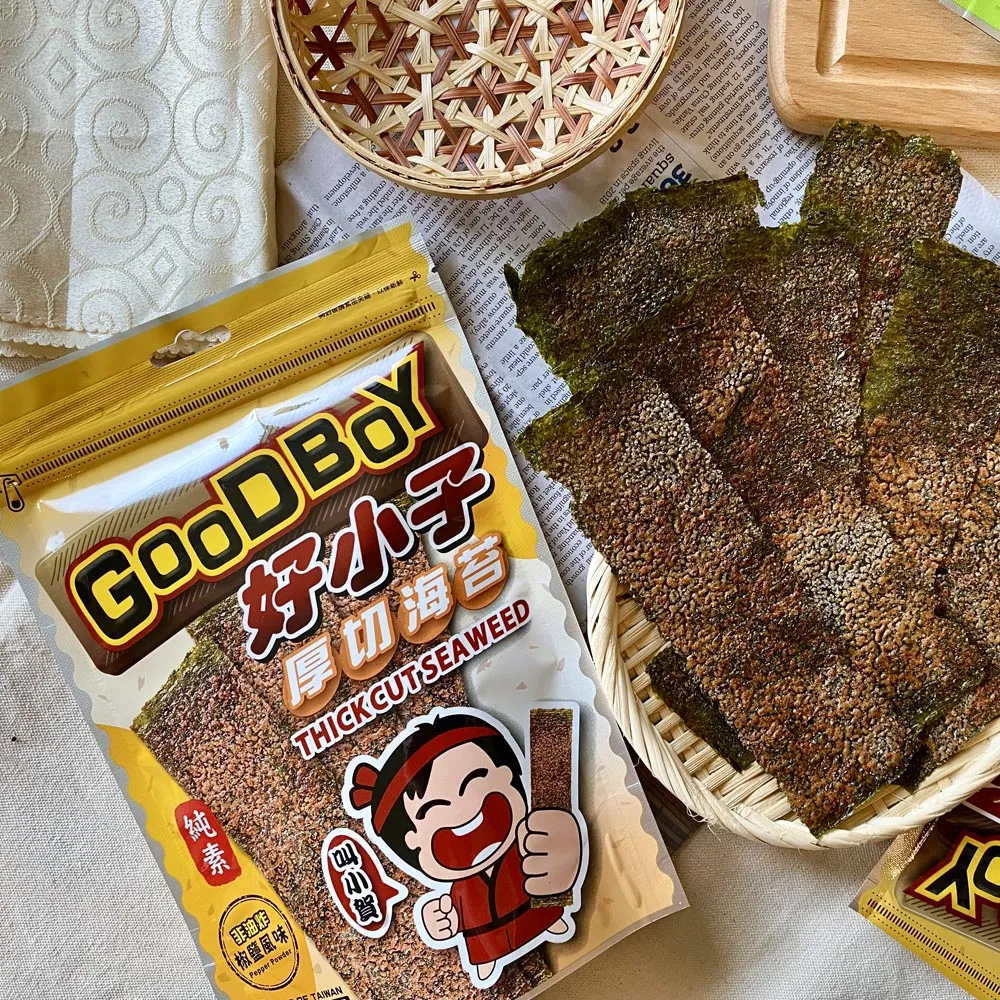 好小子 厚切海苔片(椒鹽)(30g/包)[大買家] 歷史價格詳細信息