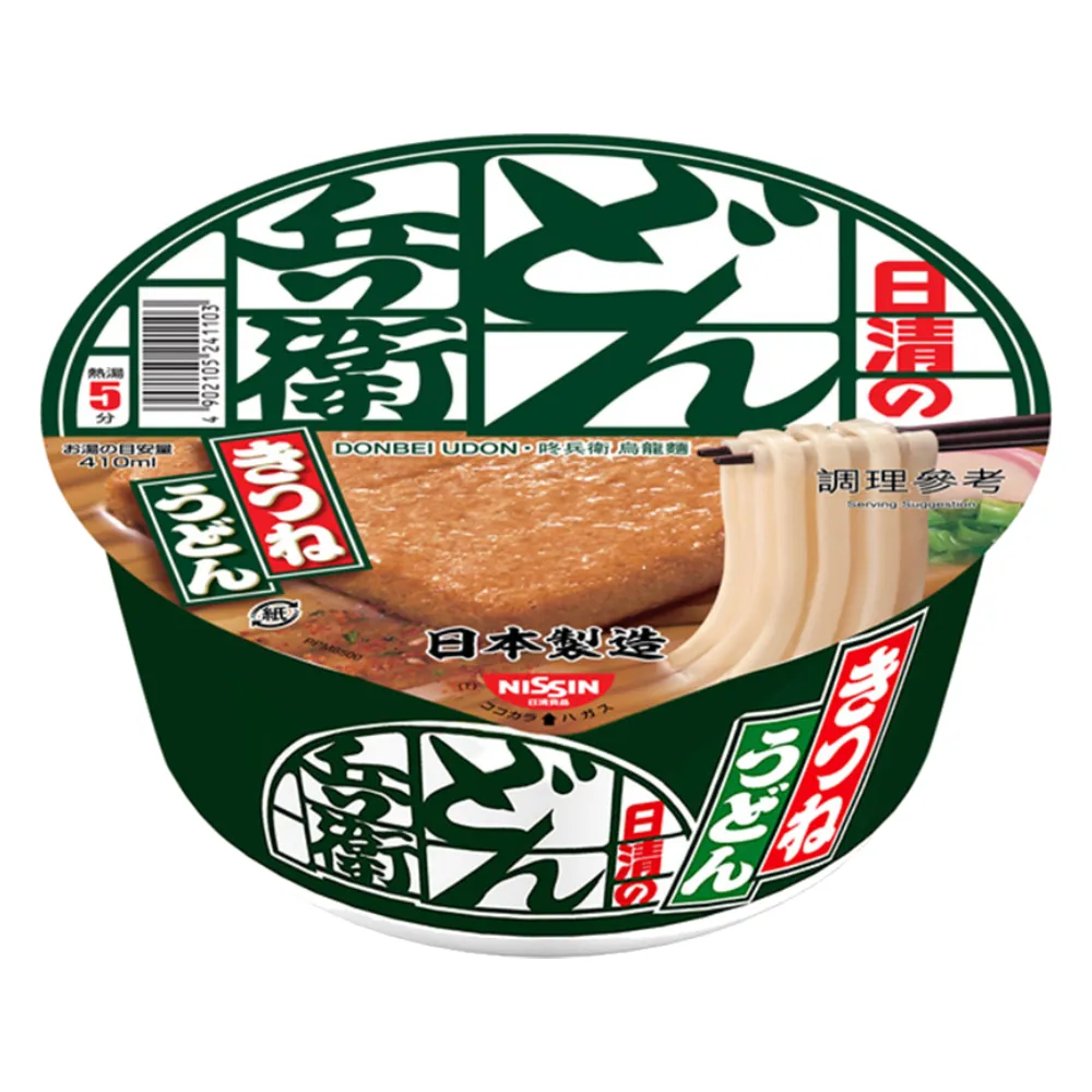 日清 咚兵衛-中華蓋燒豆皮烏龍麵-特盛 (127g)x5入 歷史價格詳細信息