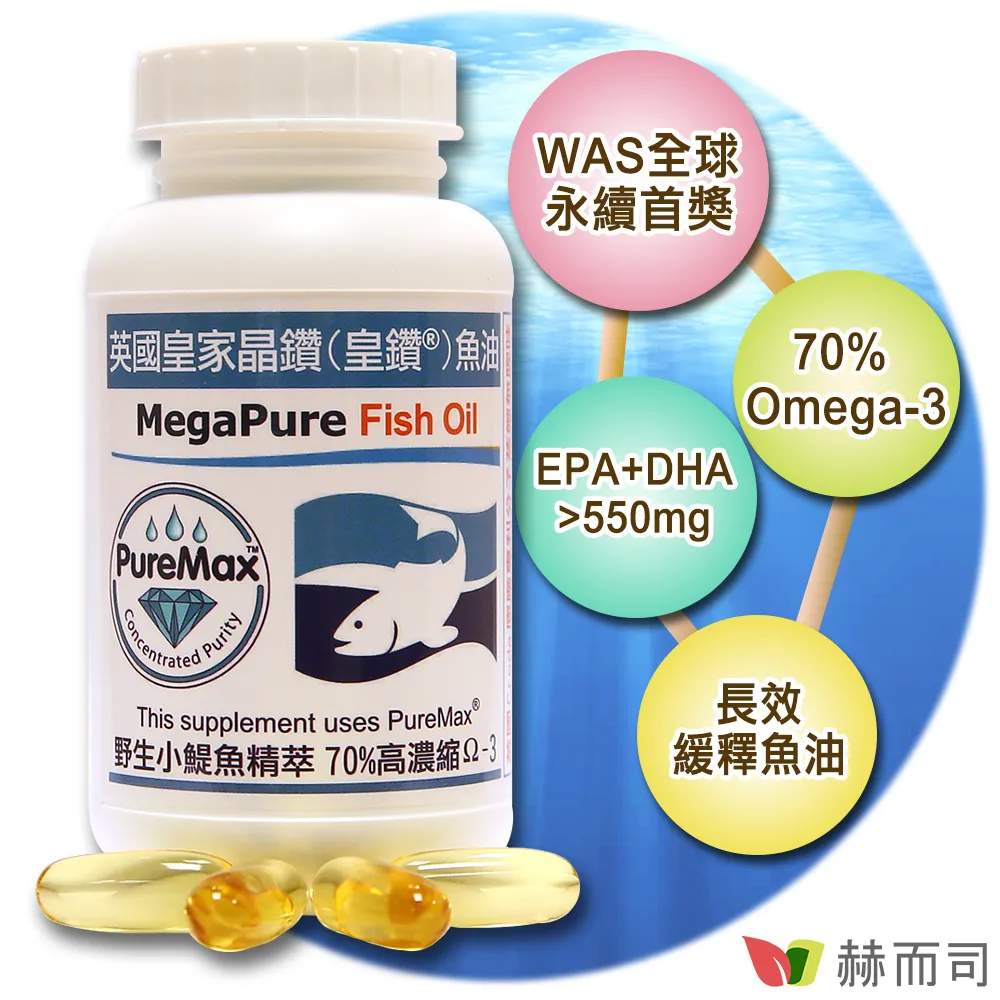 【赫而司】英國皇家晶鑽「皇鑽®」魚油軟膠囊(60顆/罐) 歷史價格詳細信息