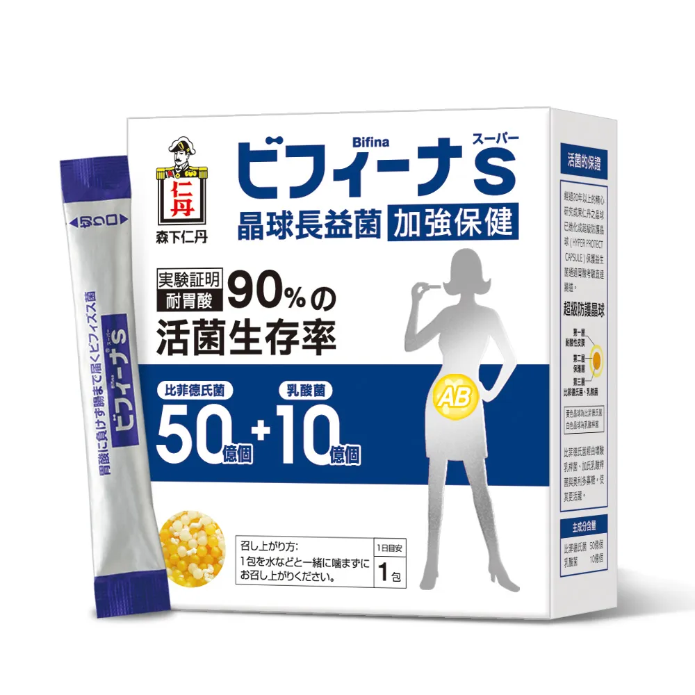 [日本森下仁丹]晶球長益菌-加強保健50+10(30條/盒X3盒) 歷史價格詳細信息