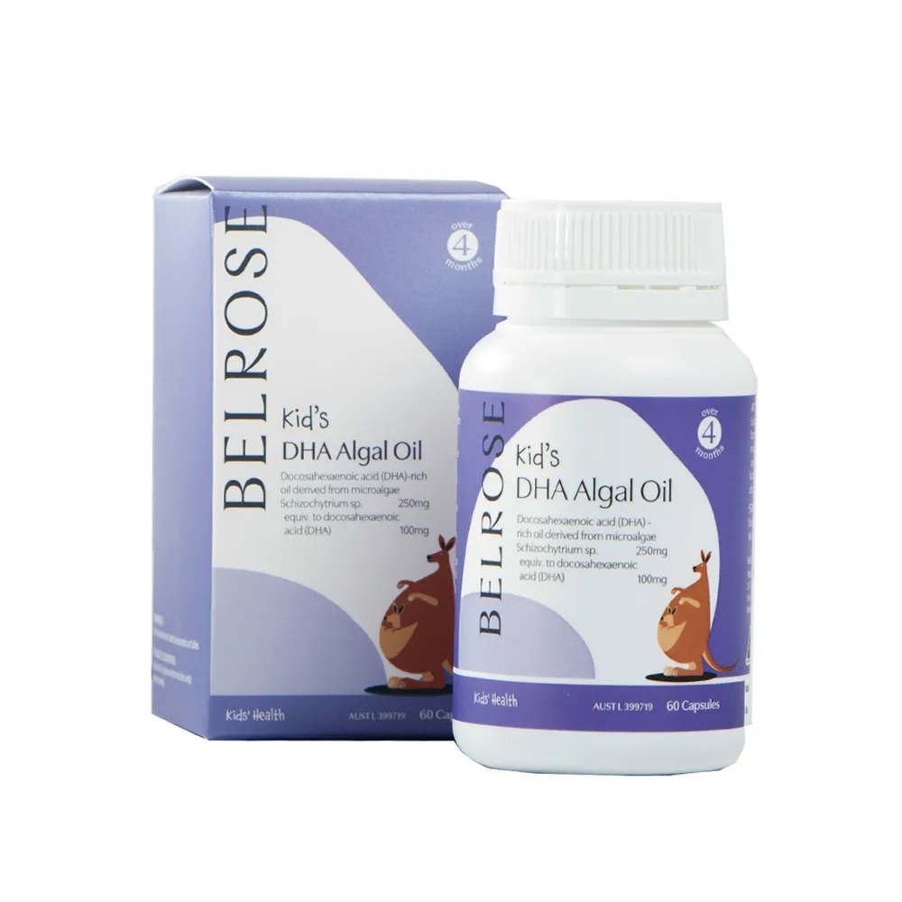 澳洲Belrose 兒童DHA藻油膠囊(2入組 60顆/瓶) 歷史價格詳細信息