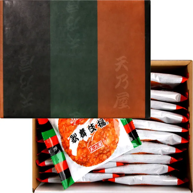 天乃屋 歌舞伎揚仙貝 大包裝 2入裝 P233281 歷史價格詳細信息