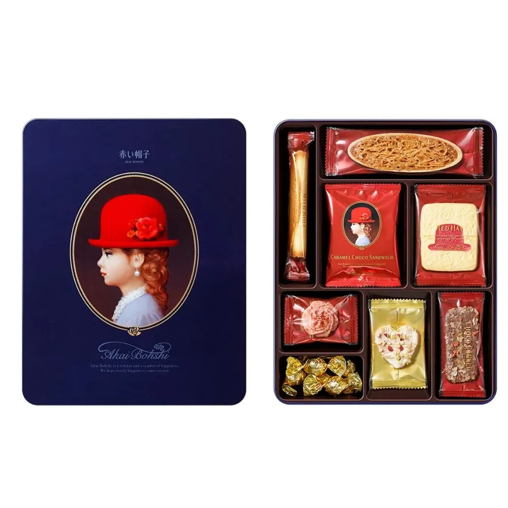 紅帽子 禮盒(紅) 388.2g【Donki日本唐吉訶德】 歷史價格詳細信息