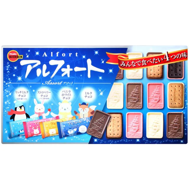 bourbon 帆船草莓風味餅乾 (55g) 歷史價格詳細信息