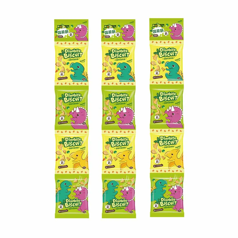 Dinobite恐龍咬牛奶餅80g (20gX4袋) 歷史價格詳細信息