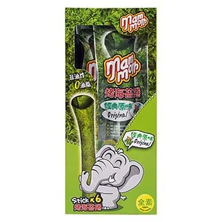 【MM象】泰式烤海苔捲-香烤魷魚味(3gX6入) x5 歷史價格詳細信息