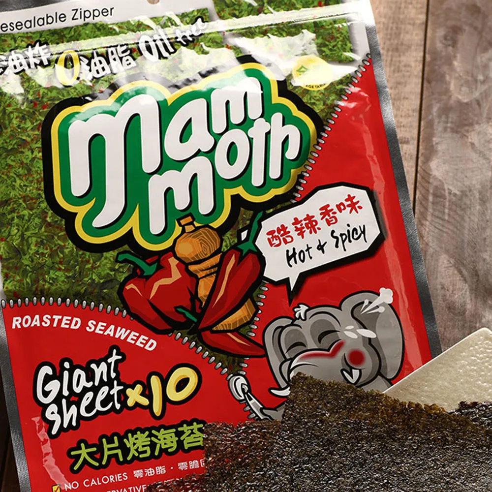 【MM象】泰式烤海苔捲-香烤魷魚味(3gX6入) x5 歷史價格詳細信息