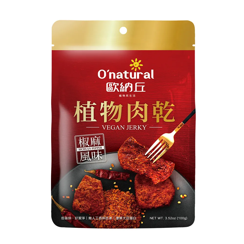 歐納丘植物肉乾-碳烤風味100g克 x 1Bag袋【家樂福】 歷史價格詳細信息