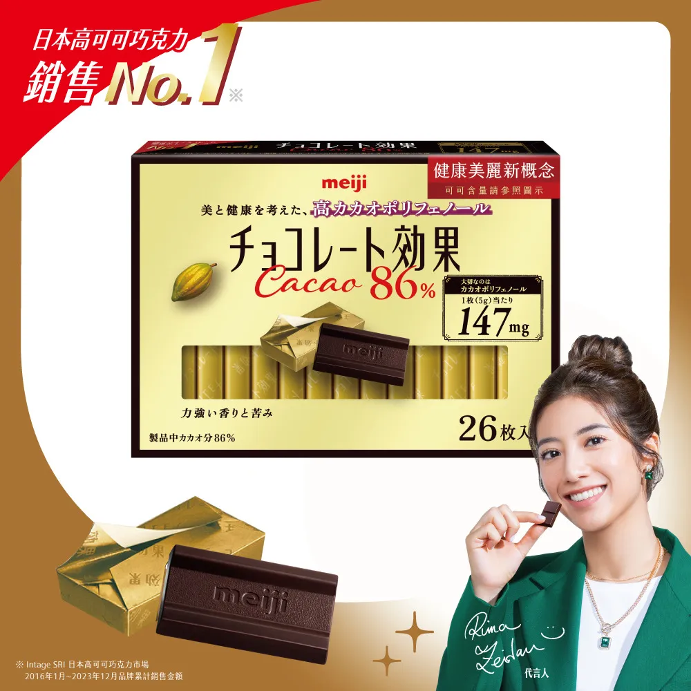 明治meiji 巧克力效果CACAO- 72% / 86% / 95% 歷史價格詳細信息