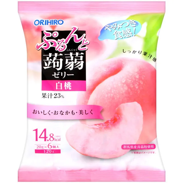 ORIHIRO 白桃風味蒟蒻果凍 (120g) 價格比較,價格查詢,歷史價格詳細信息