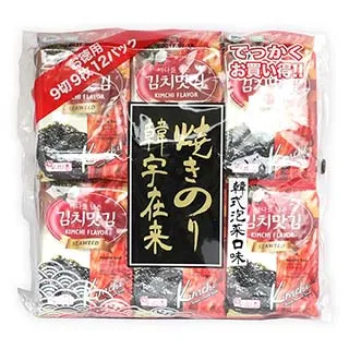 【韓宇在來】韓國零食 韓宇在來海苔(12入)(原味/韓式泡菜) 歷史價格詳細信息