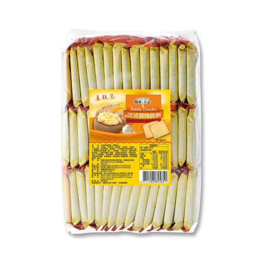 健康日誌 法式蒜味脆餅 408g 歷史價格詳細信息