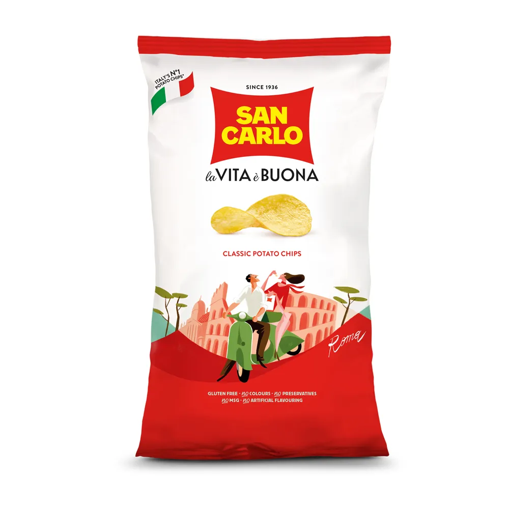 《San Carlo》義大利San Carlo洋芋片-番茄風味(150g) 歷史價格詳細信息