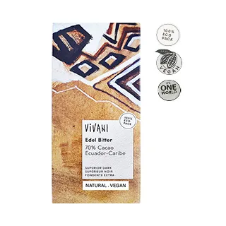 Vivani  德國99%極黑巧克力片(80g) 歷史價格詳細信息