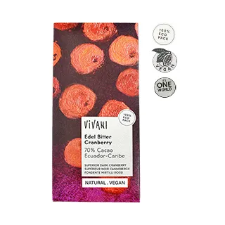 Vivani  德國99%極黑巧克力片(80g) 歷史價格詳細信息