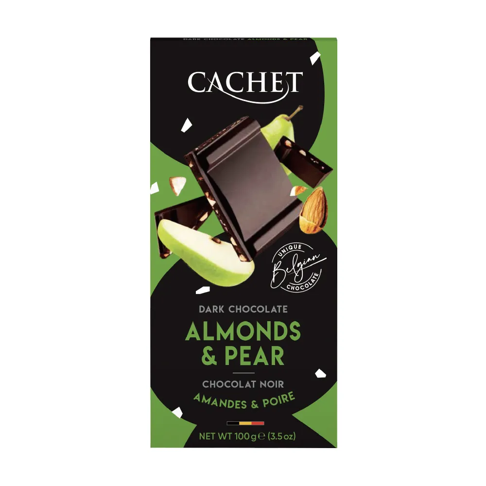 凱薩杏仁西洋梨夾心醇黑巧克力100g 歷史價格詳細信息