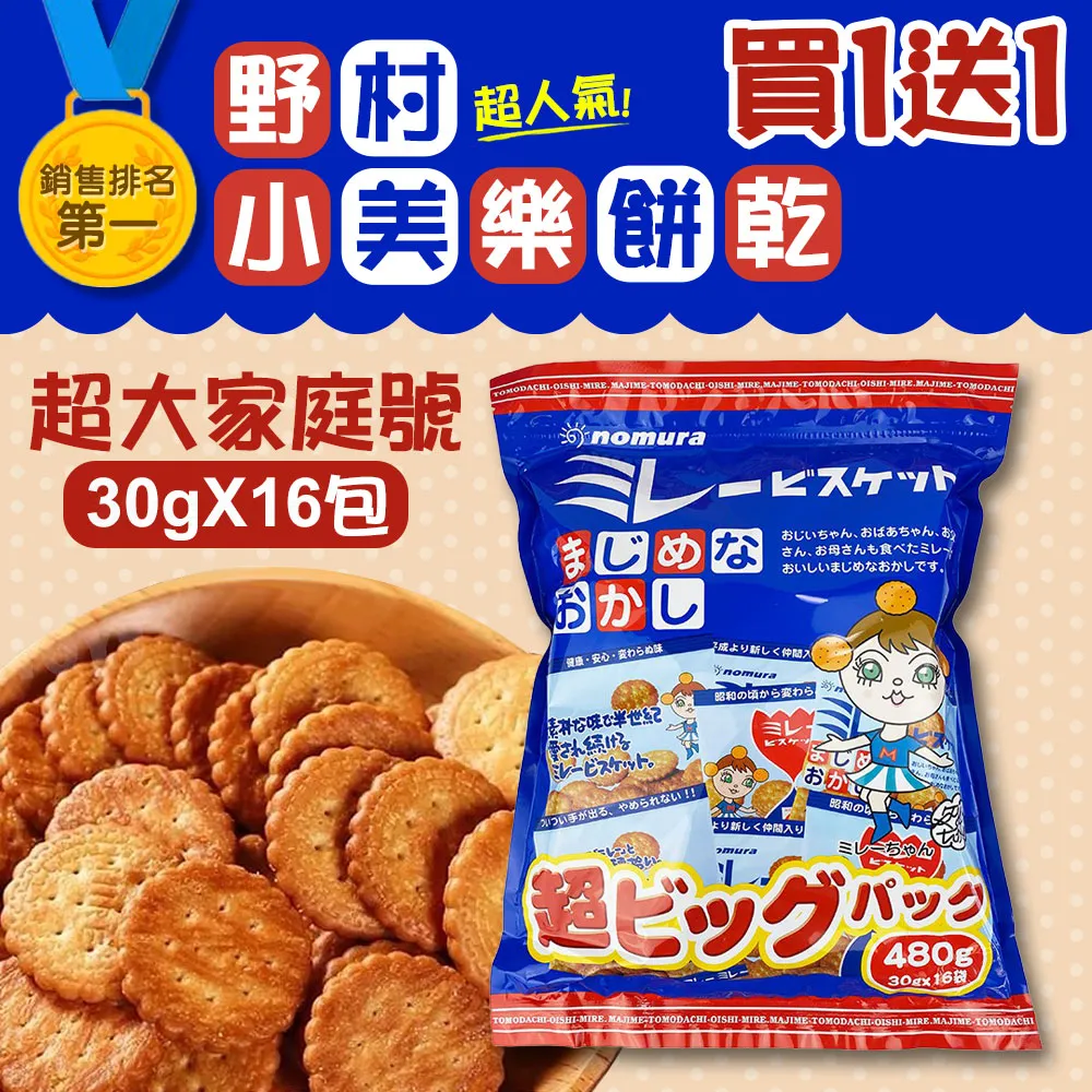 野村煎豆  美樂圓餅-6包入 (180g) 歷史價格詳細信息