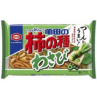龜田 柿種米果6袋入-芥末風味 (164g) 歷史價格詳細信息