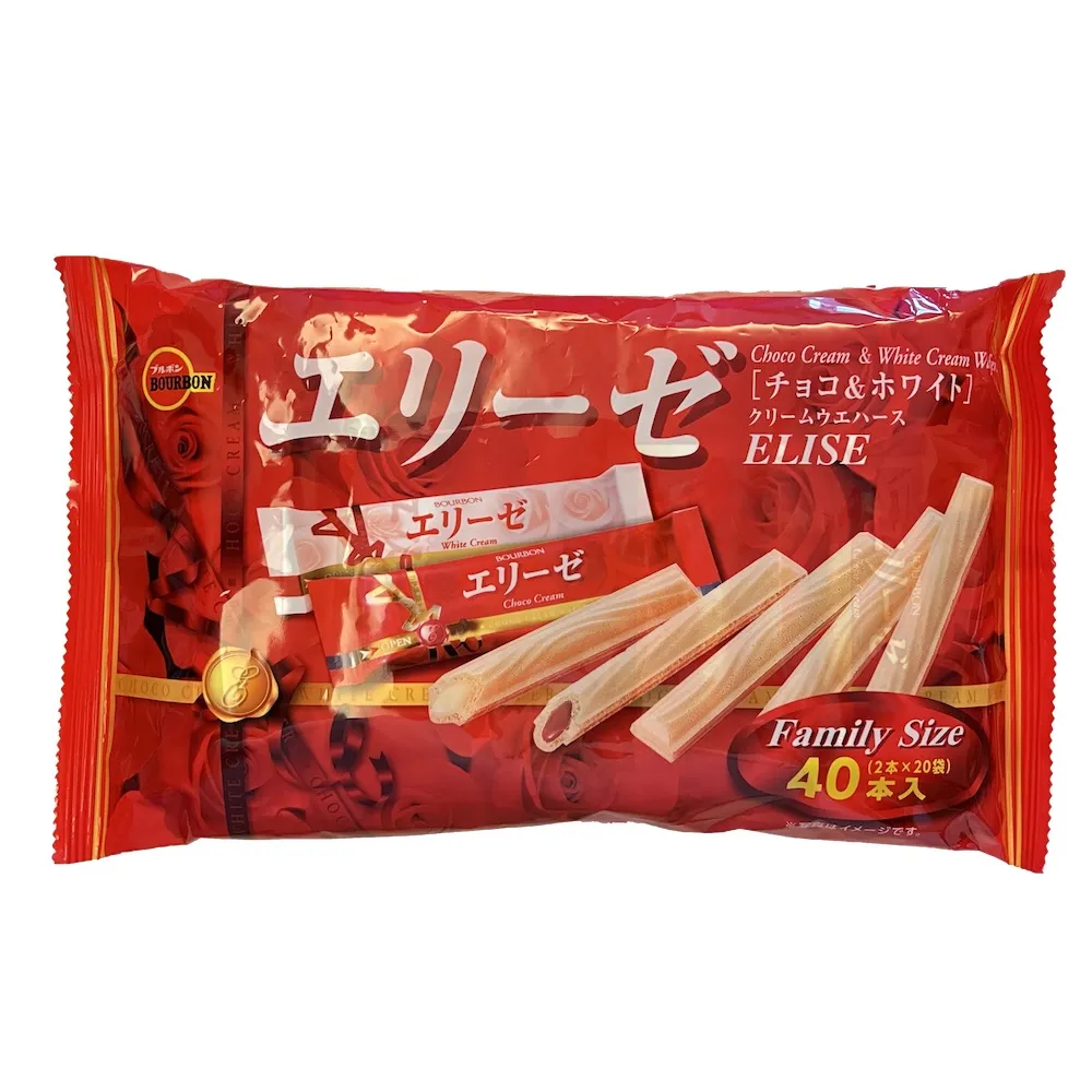 《北日本》ELISE威化夾心家庭包 [可可&白巧克力雙風味] 115.2G 歷史價格詳細信息