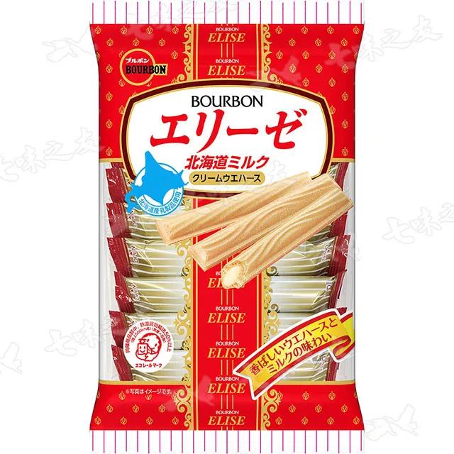 北日本 艾莉絲捲心餅家庭包(草莓風味) 129.6g 歷史價格詳細信息