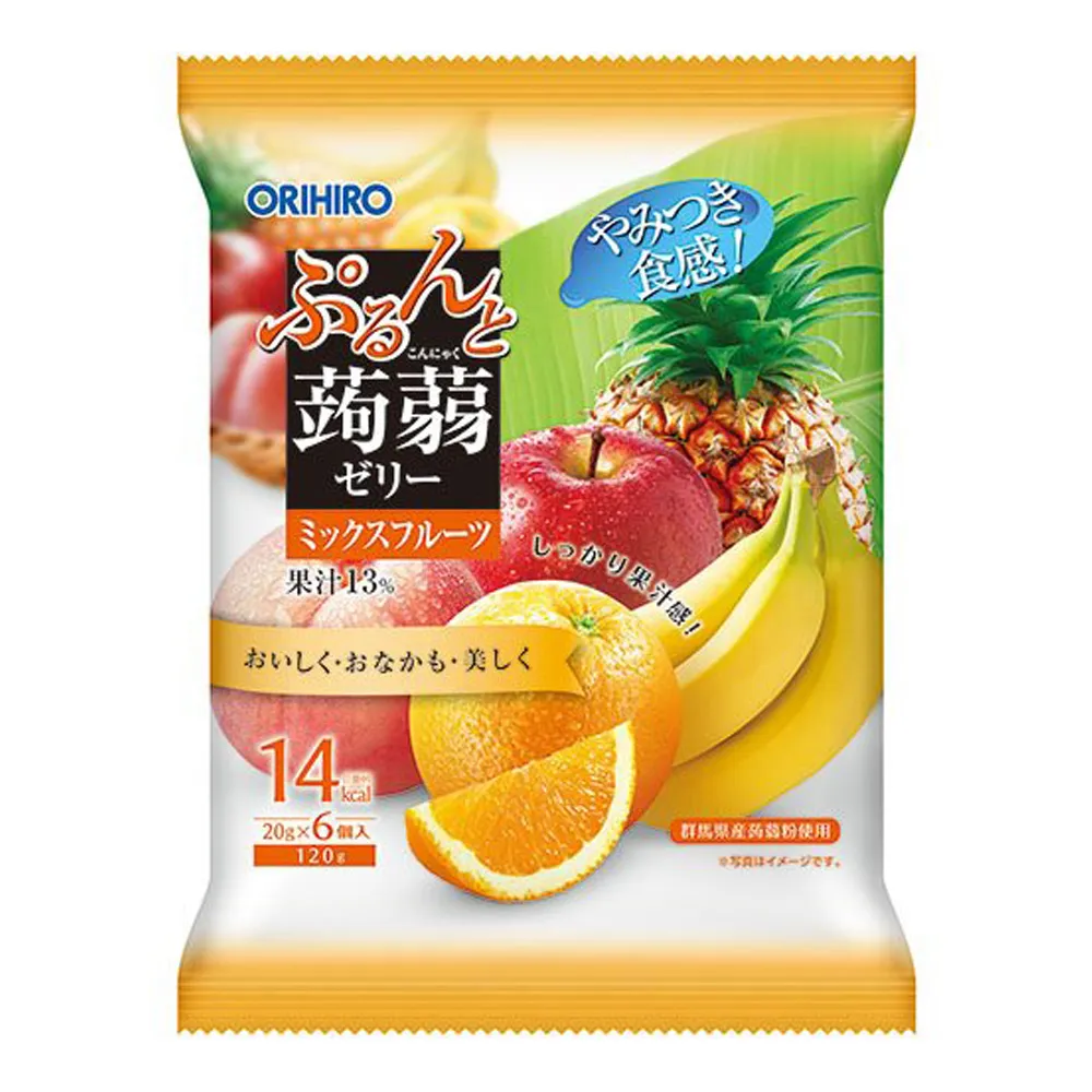 日本 ORIHIRO 蒟蒻果凍 120g 口味任選 6包組 歷史價格詳細信息
