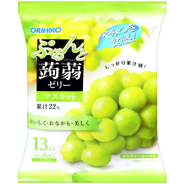 ORIHIRO 蒟蒻果凍-葡萄風味 120g【Donki日本唐吉訶德】orihro 歷史價格詳細信息