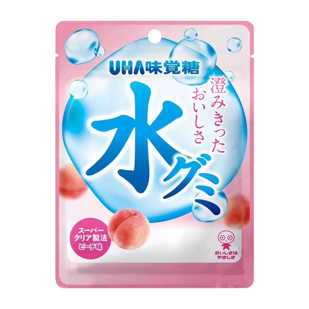 UHA 味覺糖 水滴軟糖(40g) 葡萄味／水蜜桃味 款式可選【小三美日】DS015814 歷史價格詳細信息