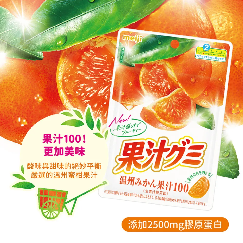 【Meiji 明治】果汁QQ軟糖-麝香葡萄口味(彈力 72g/包) 歷史價格詳細信息