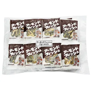 【藤澤】杏仁小魚 家庭包 40包入 7gx40 藤沢商事 アーモンドフィッシュ 日本進口零食 歷史價格詳細信息