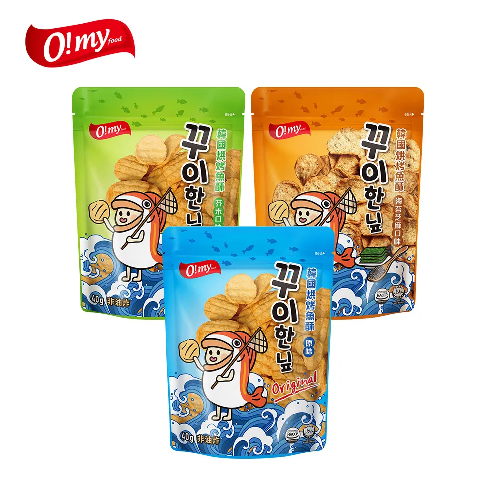 韓國 歐邁福 韓國烘烤魚酥-芝麻海苔/魷魚口味 現貨 蝦皮直送 歷史價格詳細信息