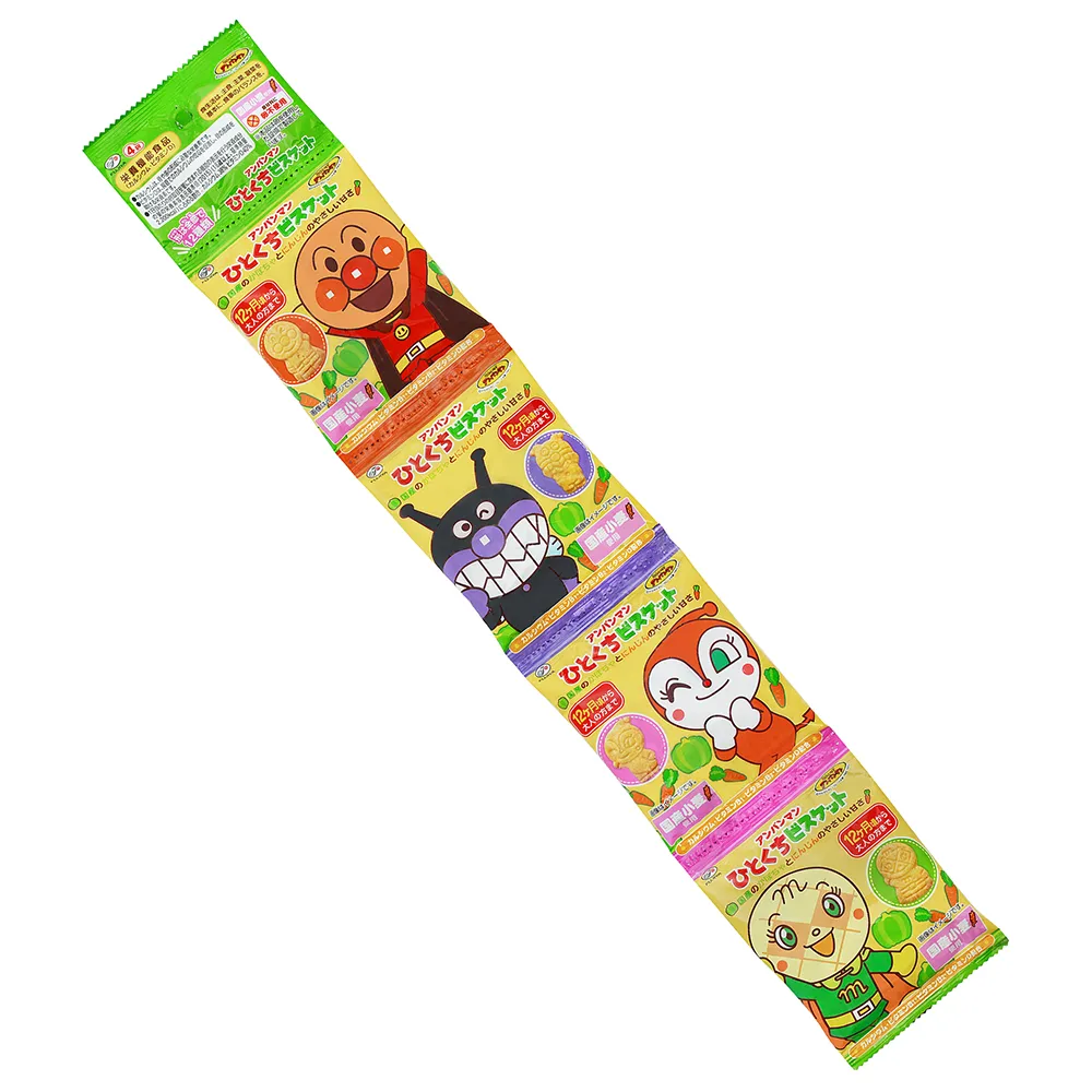 不二家  麵包超人蔬果四連餅(80g) 歷史價格詳細信息