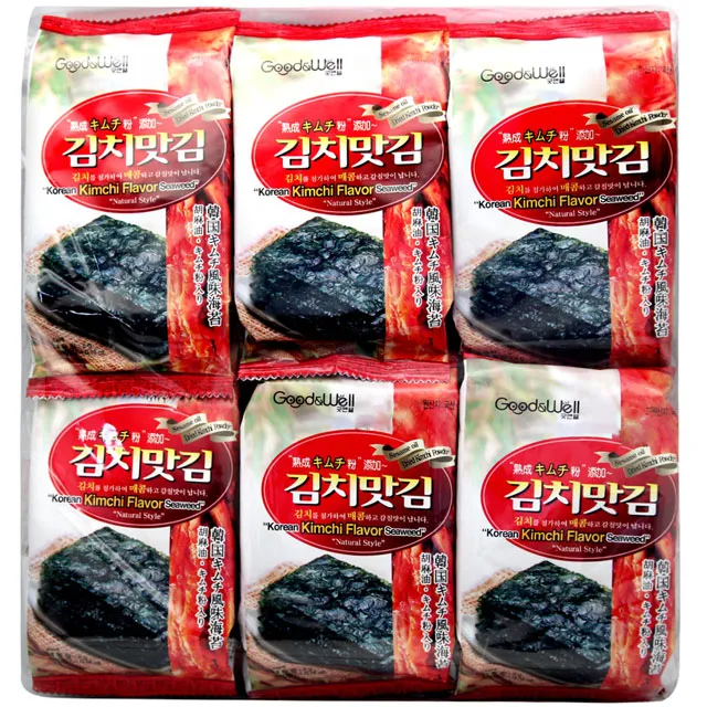 JAEWON  激安殿堂泡菜口味海苔  (4gx12入) 歷史價格詳細信息