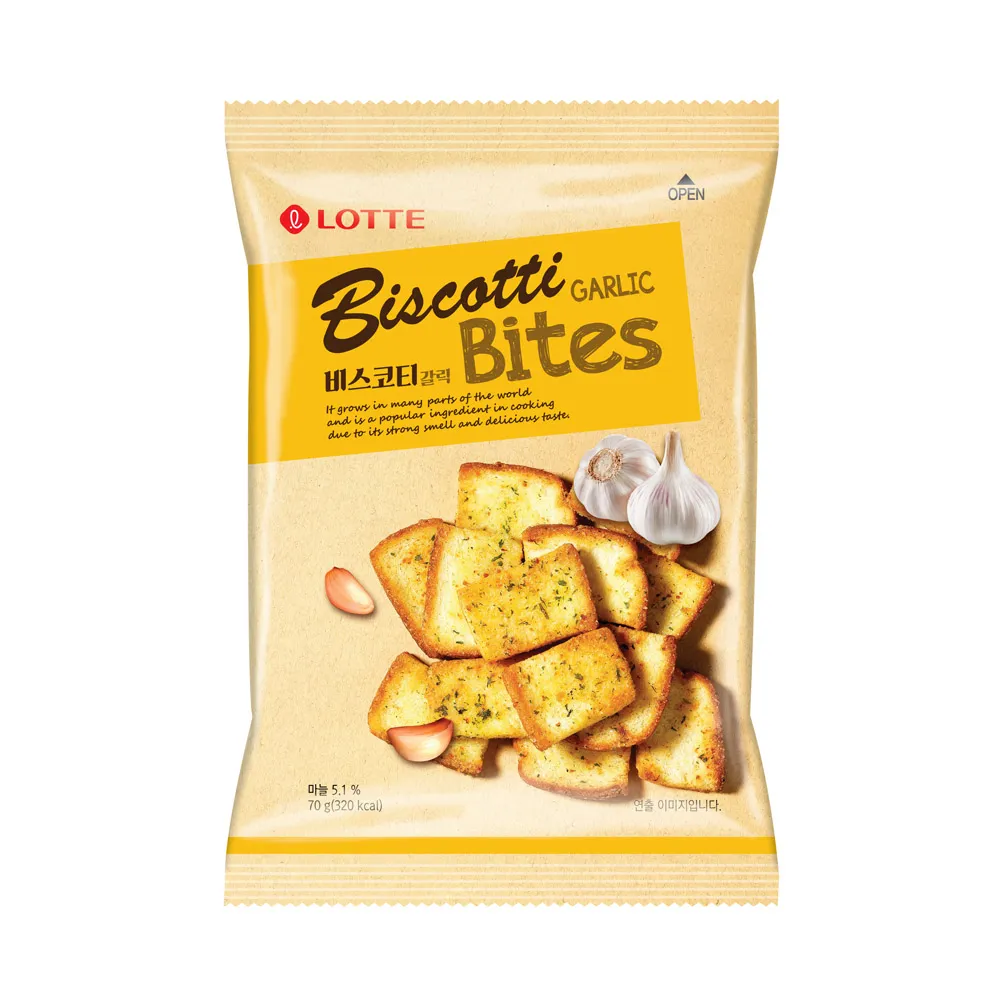 韓國 樂天 大蒜/洋蔥/披薩口味 麵包餅 韓國人氣商品 酥脆口感  現貨 蝦皮直送 歷史價格詳細信息