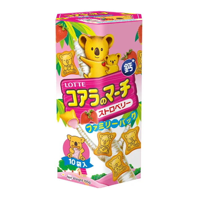 LOTTEE小熊餅家庭號-草莓(195g) 歷史價格詳細信息