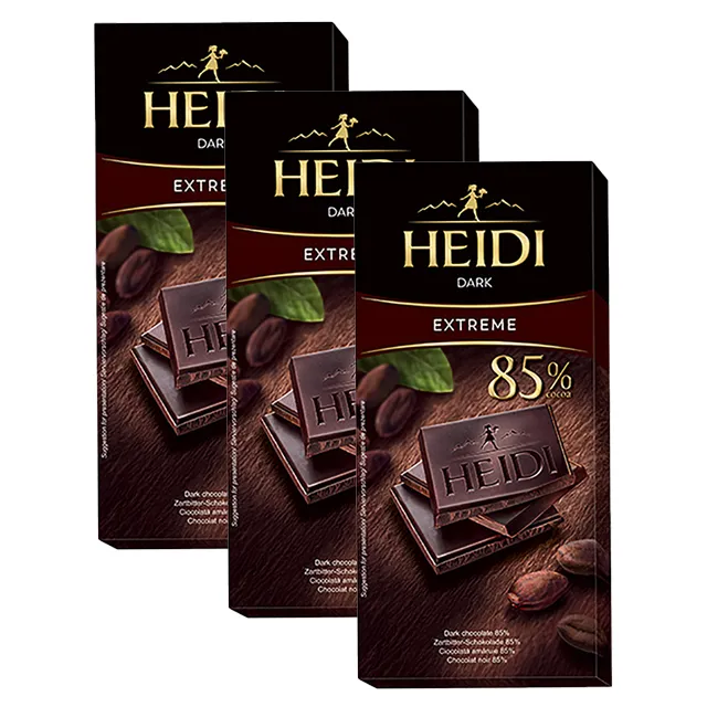 赫蒂Heidi黑巧克力80g-多款任選 歷史價格詳細信息