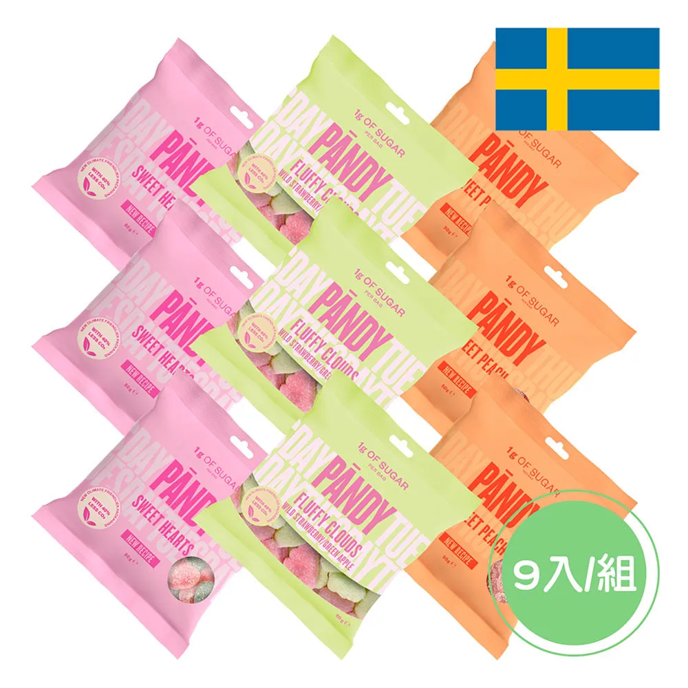 【PALIER】PANDY 瑞典天然軟糖｜3入組(甜心軟糖｜雲朵味覺糖｜蜜桃風味覺糖) 歷史價格詳細信息