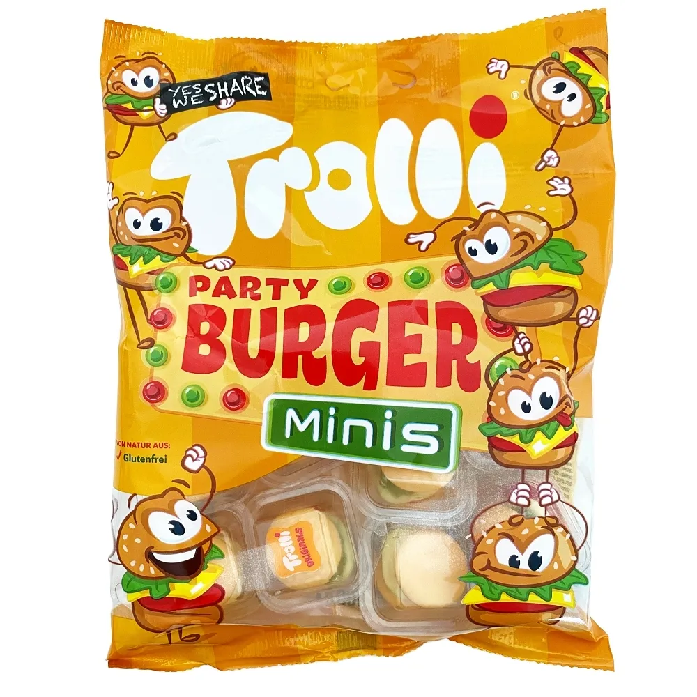 《德國Trolli》 德國多利軟糖 漢堡造型100g 價格比較,價格查詢,歷史價格詳細信息