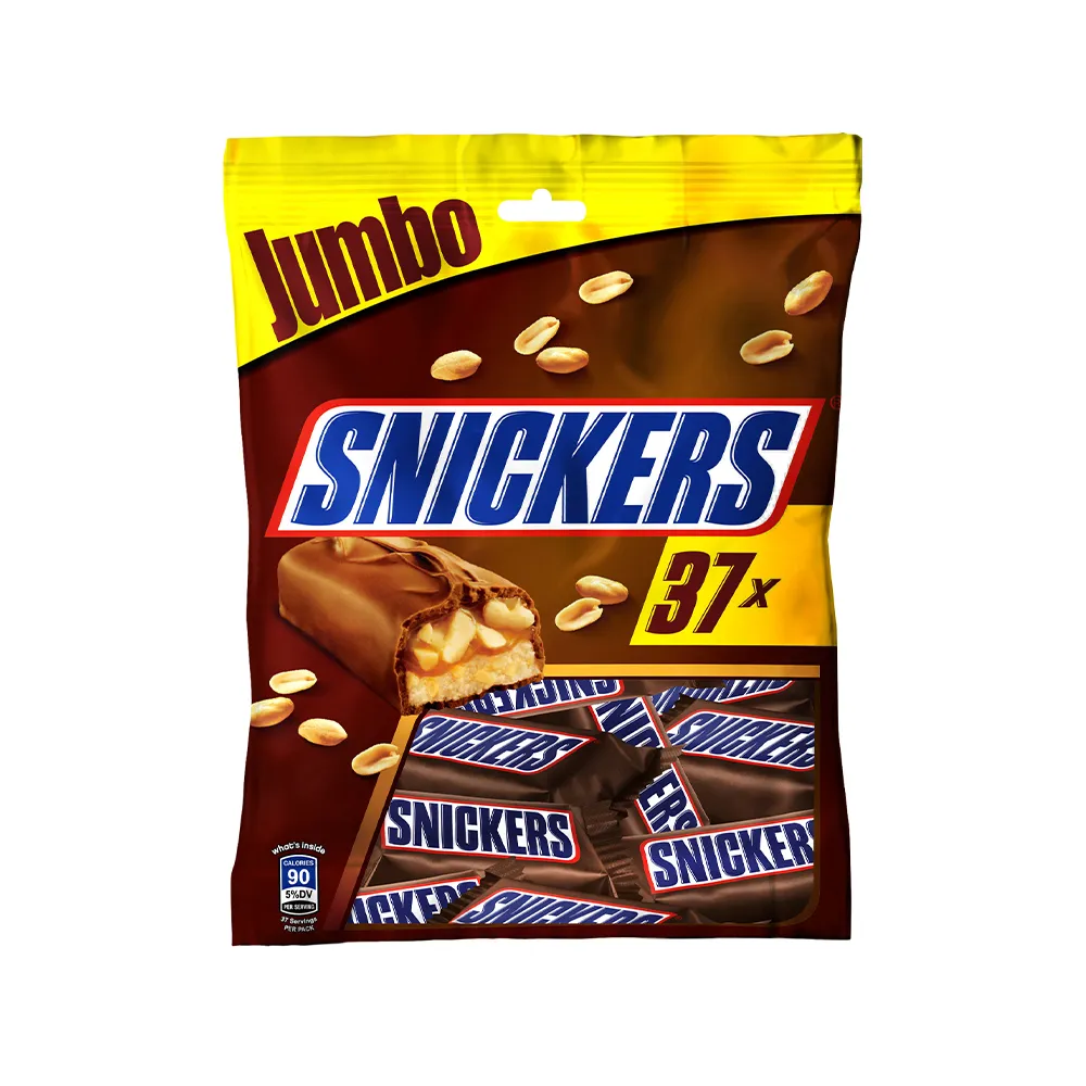【Snickers士力架】花生巧克力 隨手包 18g*37入+ 【Twix特趣】迷你焦糖夾心巧克力 樂享包 340g 歷史價格詳細信息