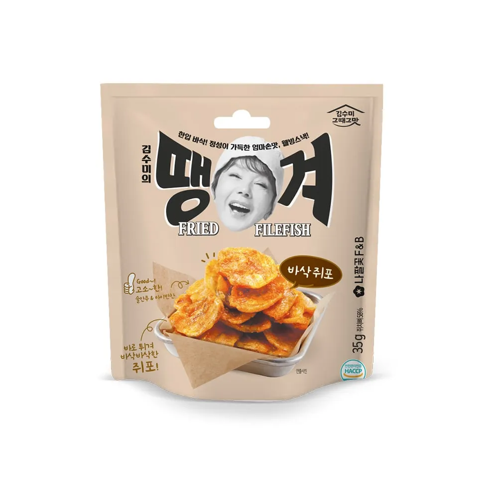 【韓味不二】金守美黃太魚魚皮餅乾(35g) 歷史價格詳細信息