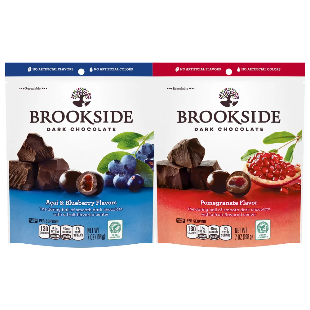 BROOKSIDE夾餡黑巧克力-梅洛葡萄/巴西莓/紅石榴/綜合野脆米 夾餡巧克力 蝦皮直送 現貨 歷史價格詳細信息
