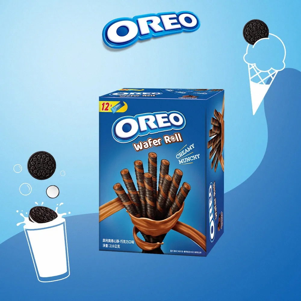 奧利奧 捲心酥-216g(巧克力口味)[大買家] 歷史價格詳細信息