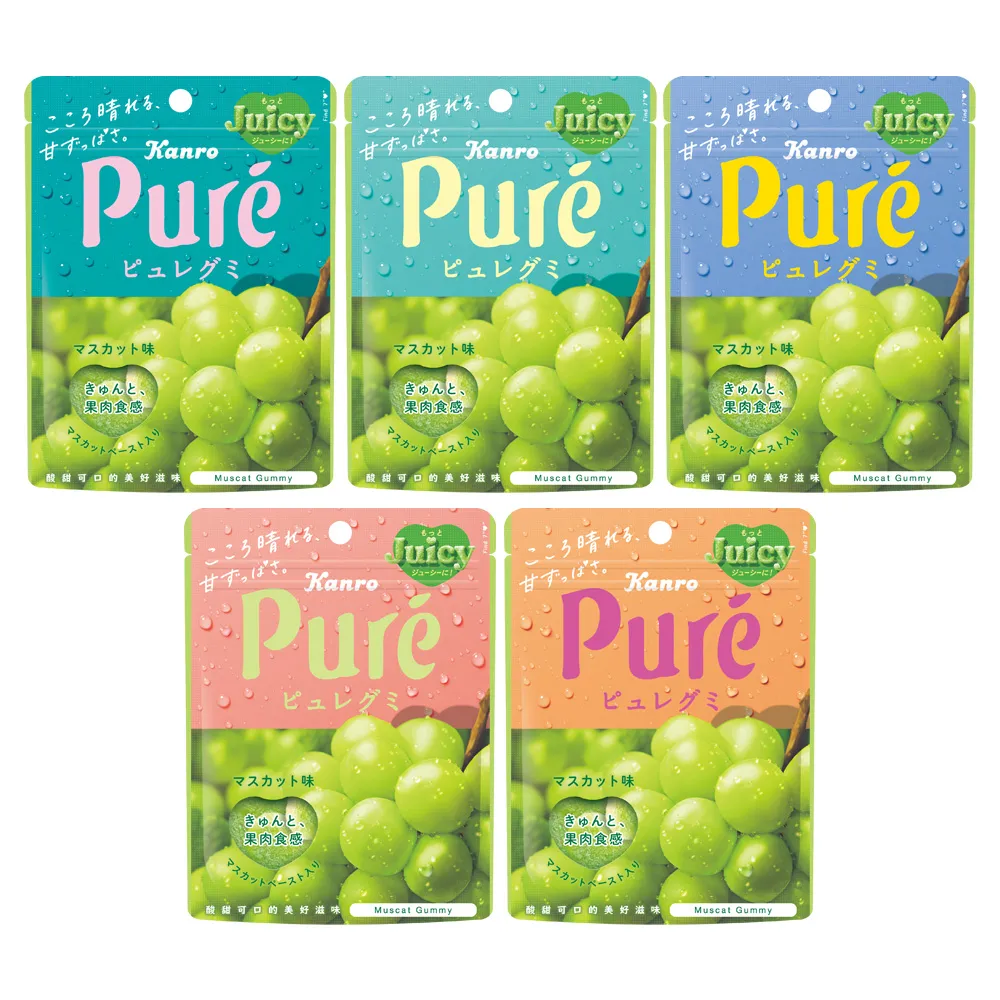 甘樂Kanro Pure鮮果實軟糖 - 芒果 54g 歷史價格詳細信息