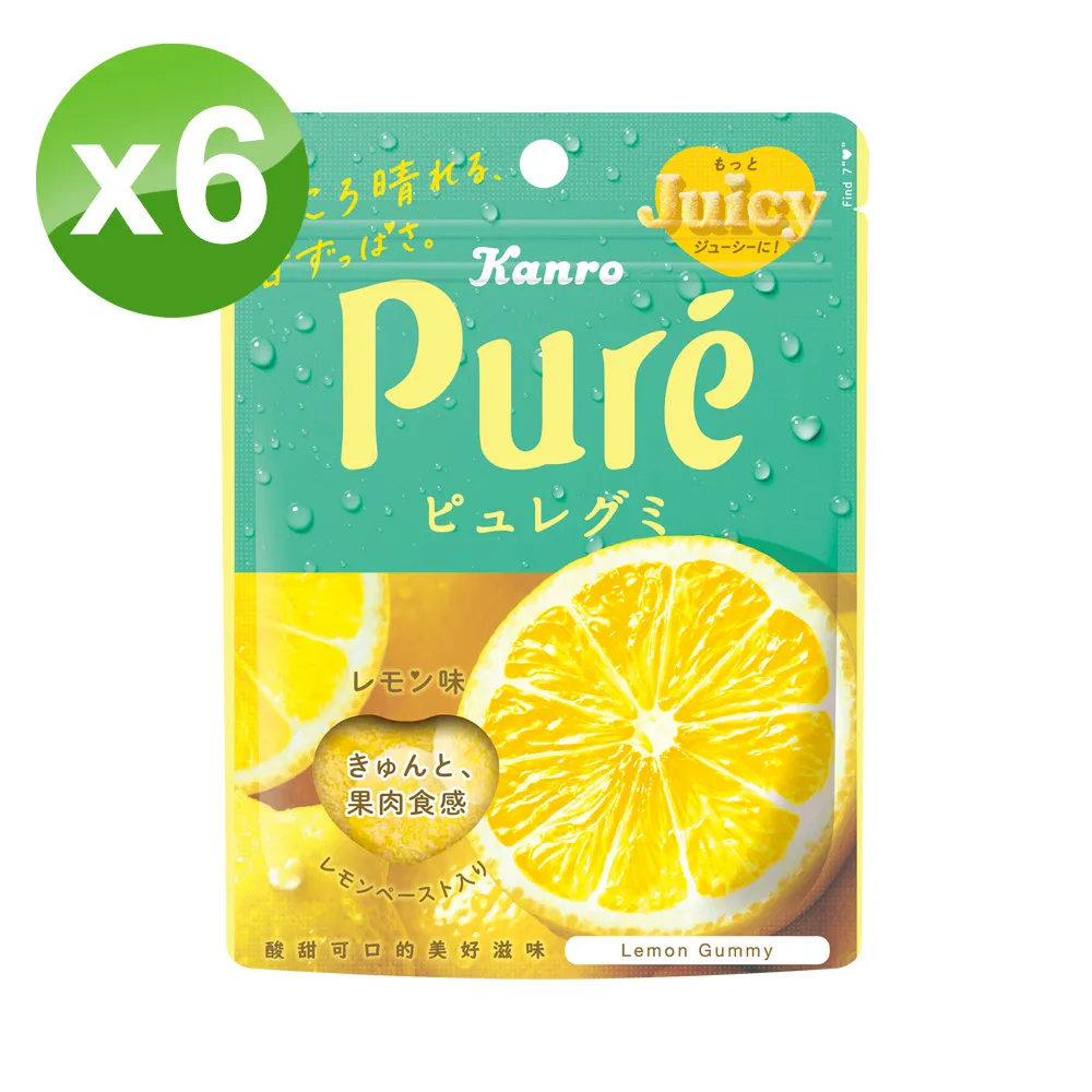 甘樂Kanro Pure鮮果實軟糖 - 芒果 54g 歷史價格詳細信息