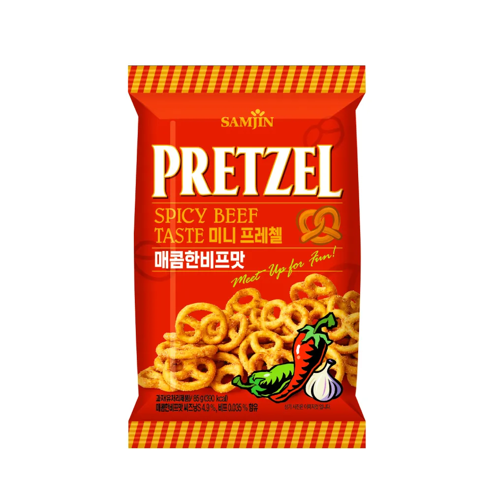 三進SAMJIN 迷你蝴蝶脆餅 辣牛肉 鐵板海鮮 切達起司 芥末 不乾硬 韓國零食 歷史價格詳細信息