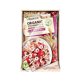 【米森 vilson】 草莓莓果脆麥片350g/盒、蔓越莓可可脆麥片、杏仁抹茶脆麥片 歷史價格詳細信息