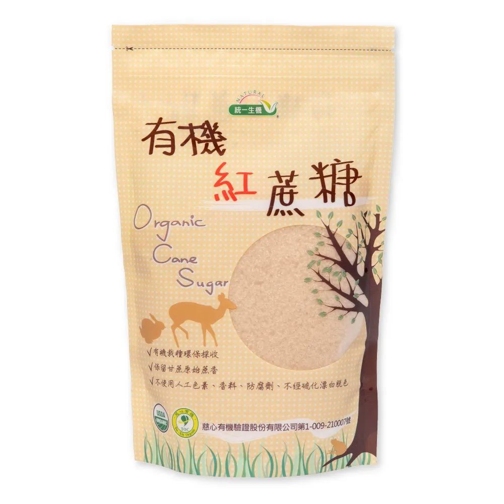 【統一生機】有機紅蔗糖500g 歷史價格詳細信息