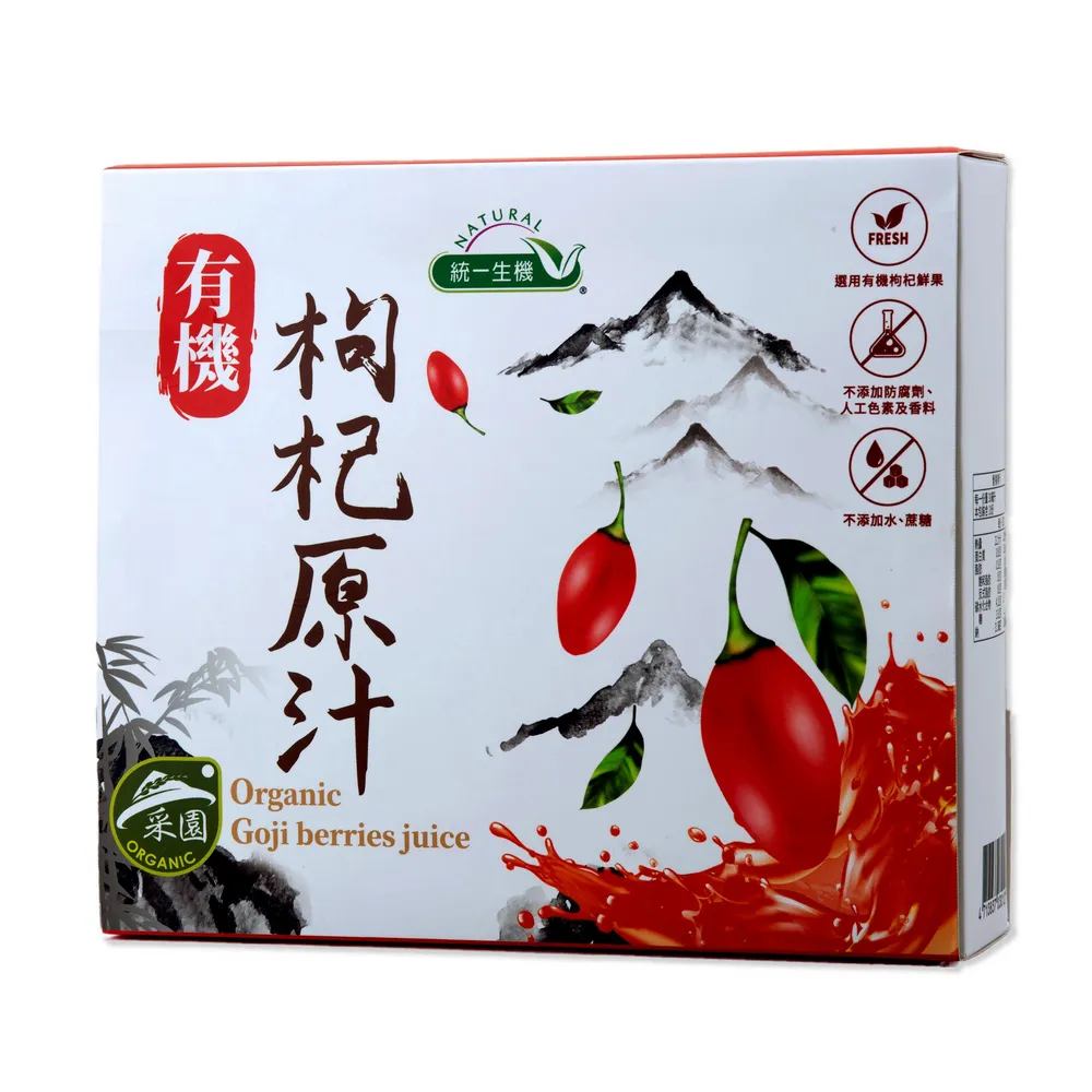 統一生機有機枸杞原汁30mlx10入 歷史價格詳細信息